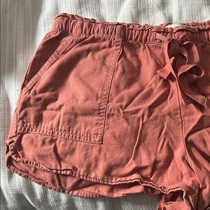 LOFT Terracotta Nantucket Red Casual Shorts